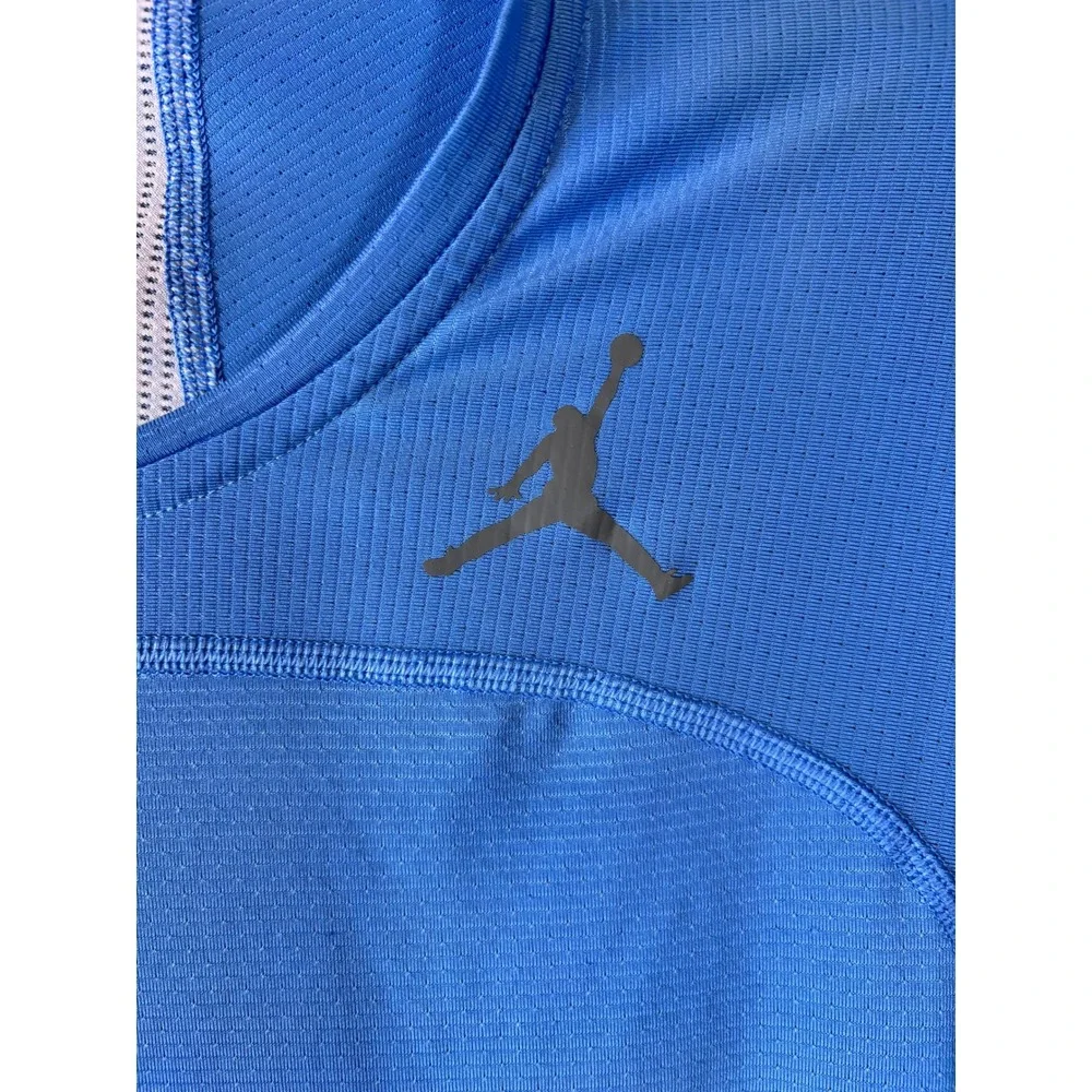 Jordan Mens University Blue Mesh Training Shirt XL Jumpman Basketball 871944-448